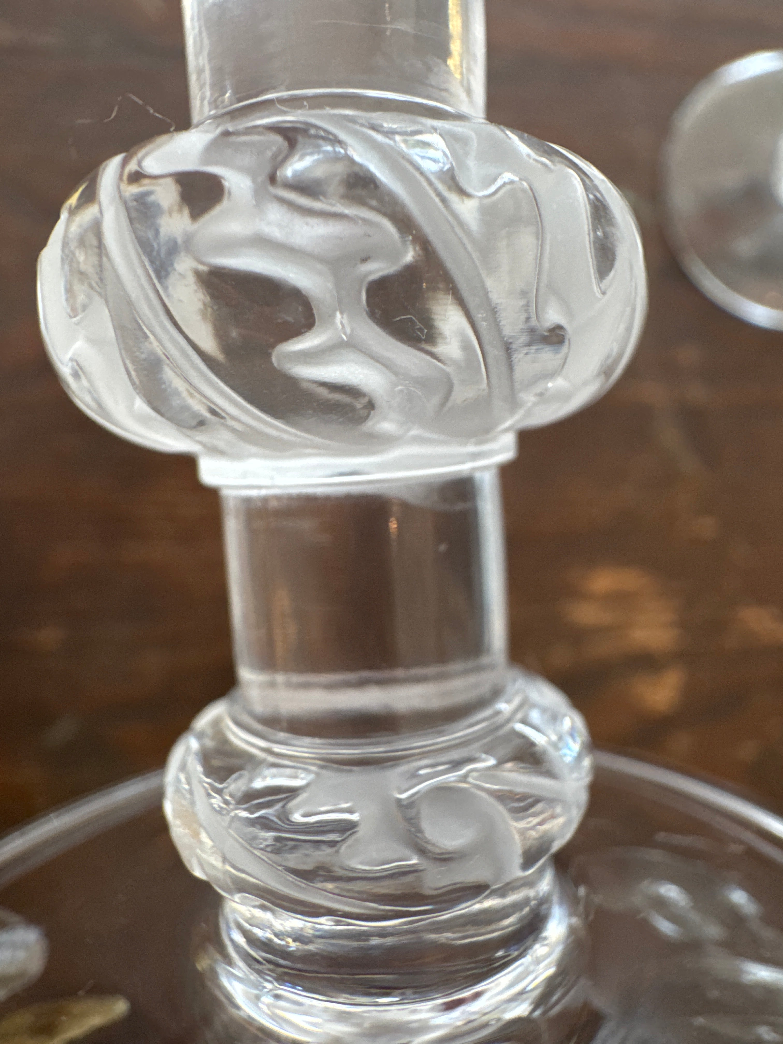 Coupe à champagne Lalique vintage en cristal (Lot de 10)