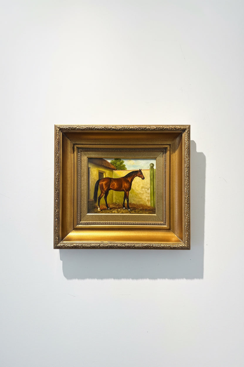 Vintage framed reproduction of L Cassidy