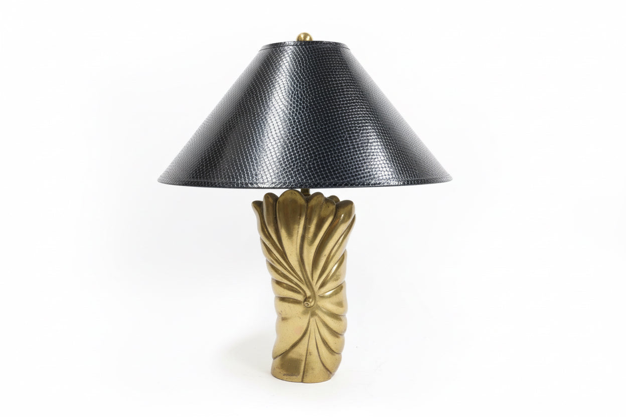 Lampe de table style sculptural Chapman Lighting vintage américaine années 1980