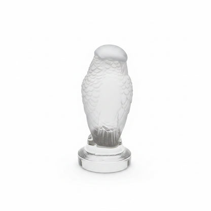 Lalique bird of pray letter seal figurine vintage France signed