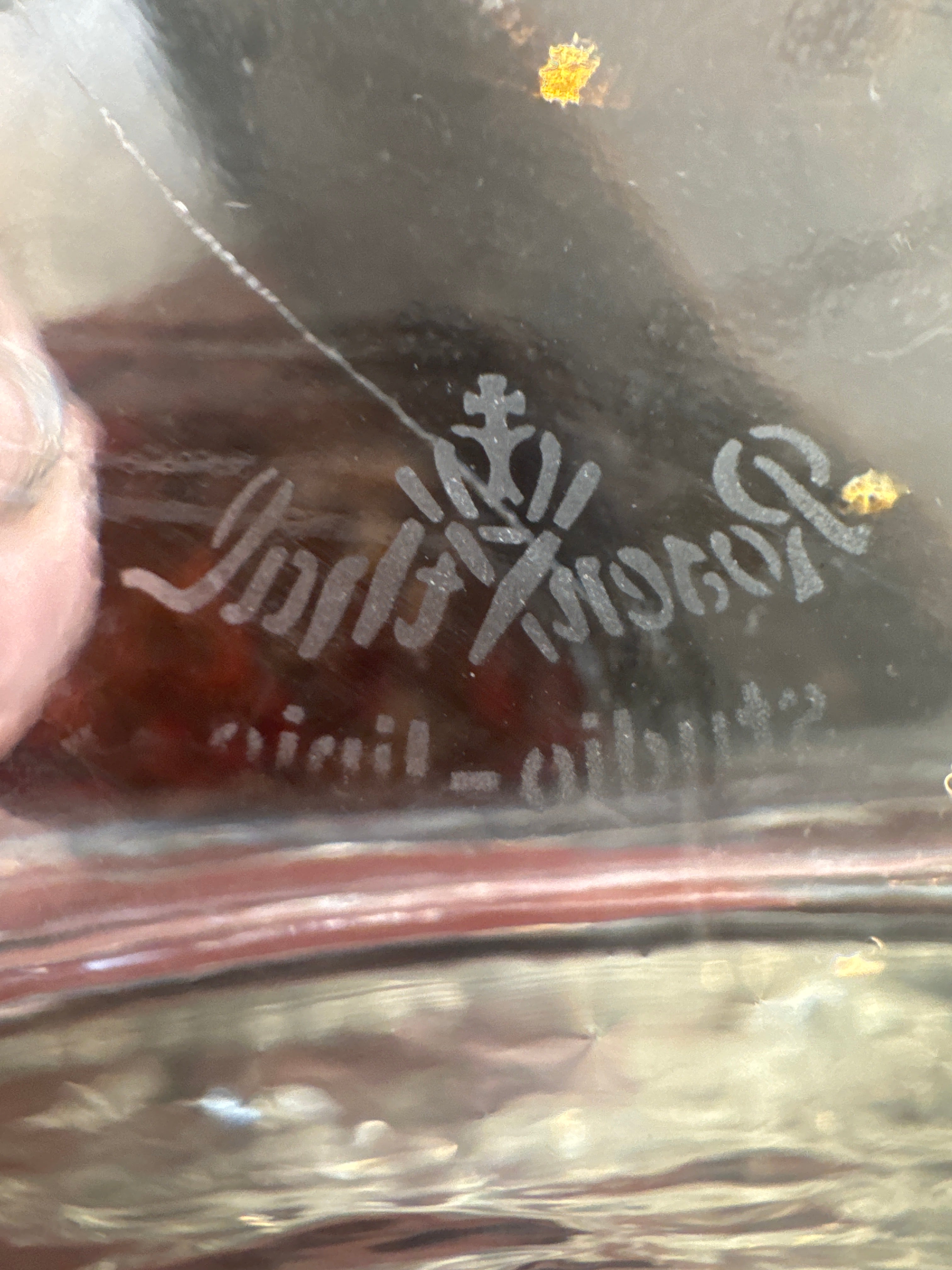 Coupe en verre Rosenthal Studio