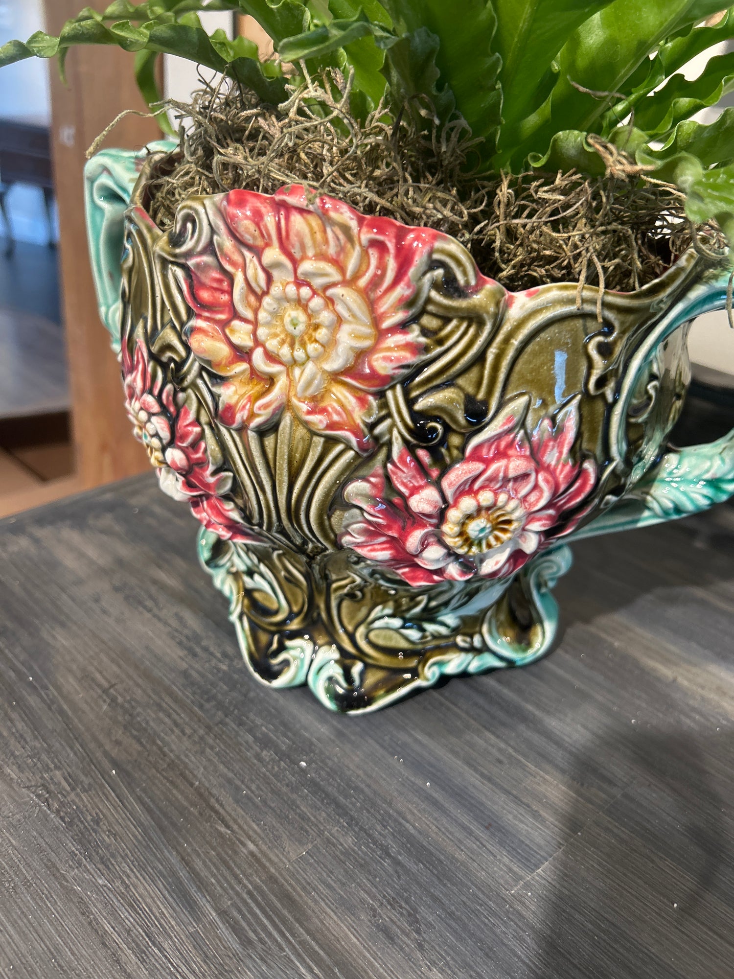 French ONNAING BARBOTINE PLANTER