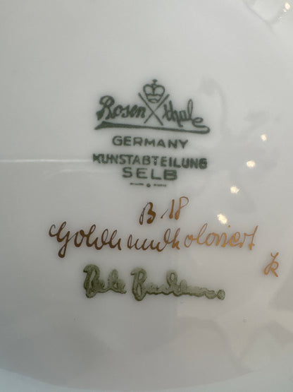 Assiette Rosenthal « Zauberflöte » – Björn Wiinblad