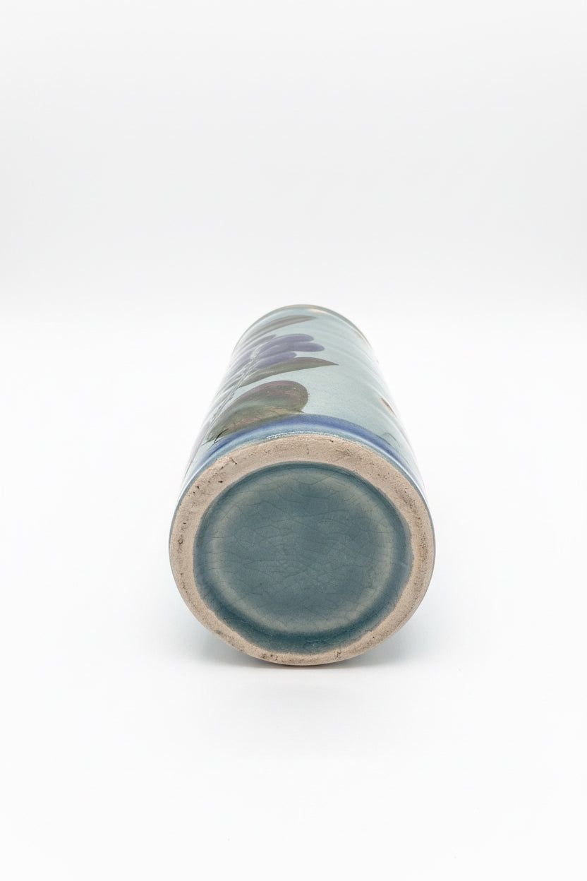Vase en poterie vintage