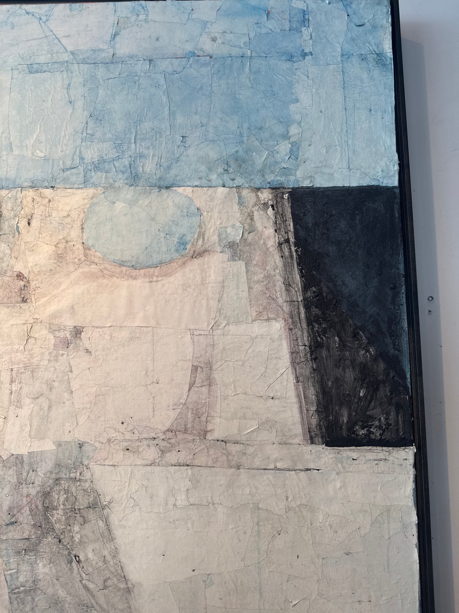 Original de Colin McNair de 2004, technique mixte, « The Black Corner »