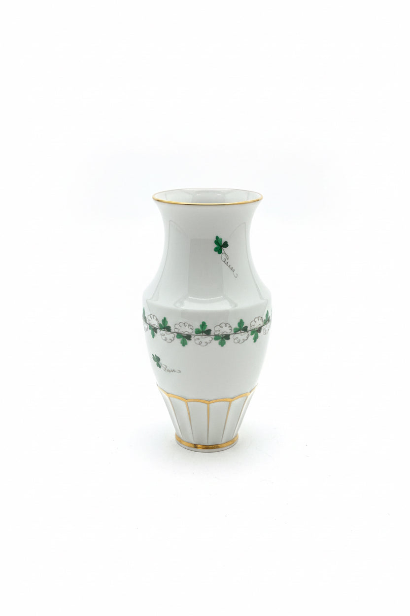Vase Herend avec trèfle
