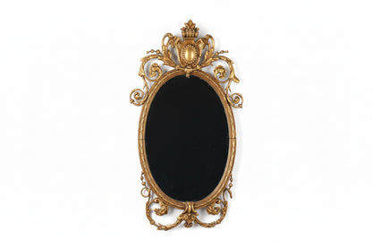 Miroir doré de style Adam, du XVIIIe siècle