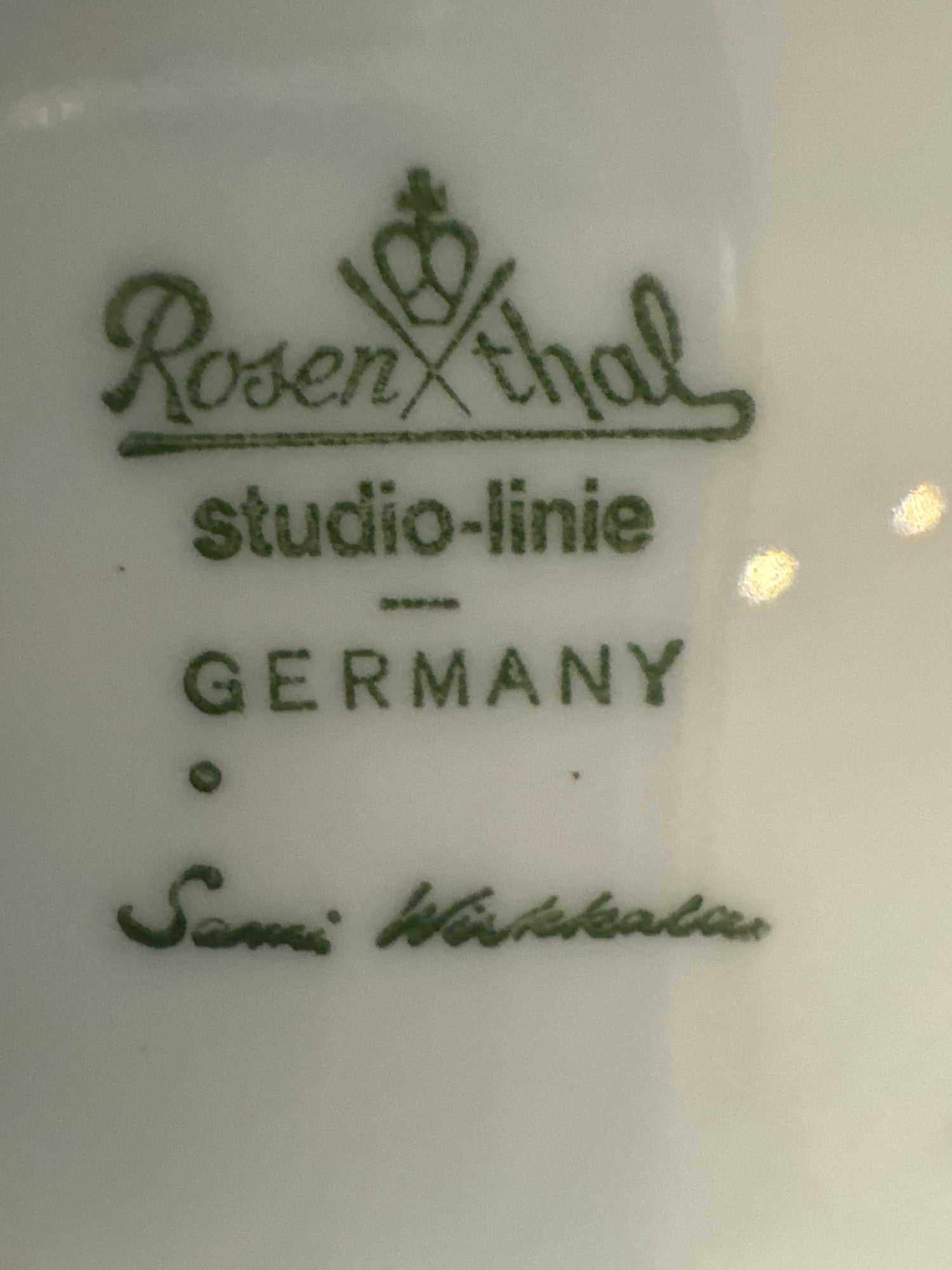 Rosenthal Studio line, Vase, Sami Wirkkala, 1980s