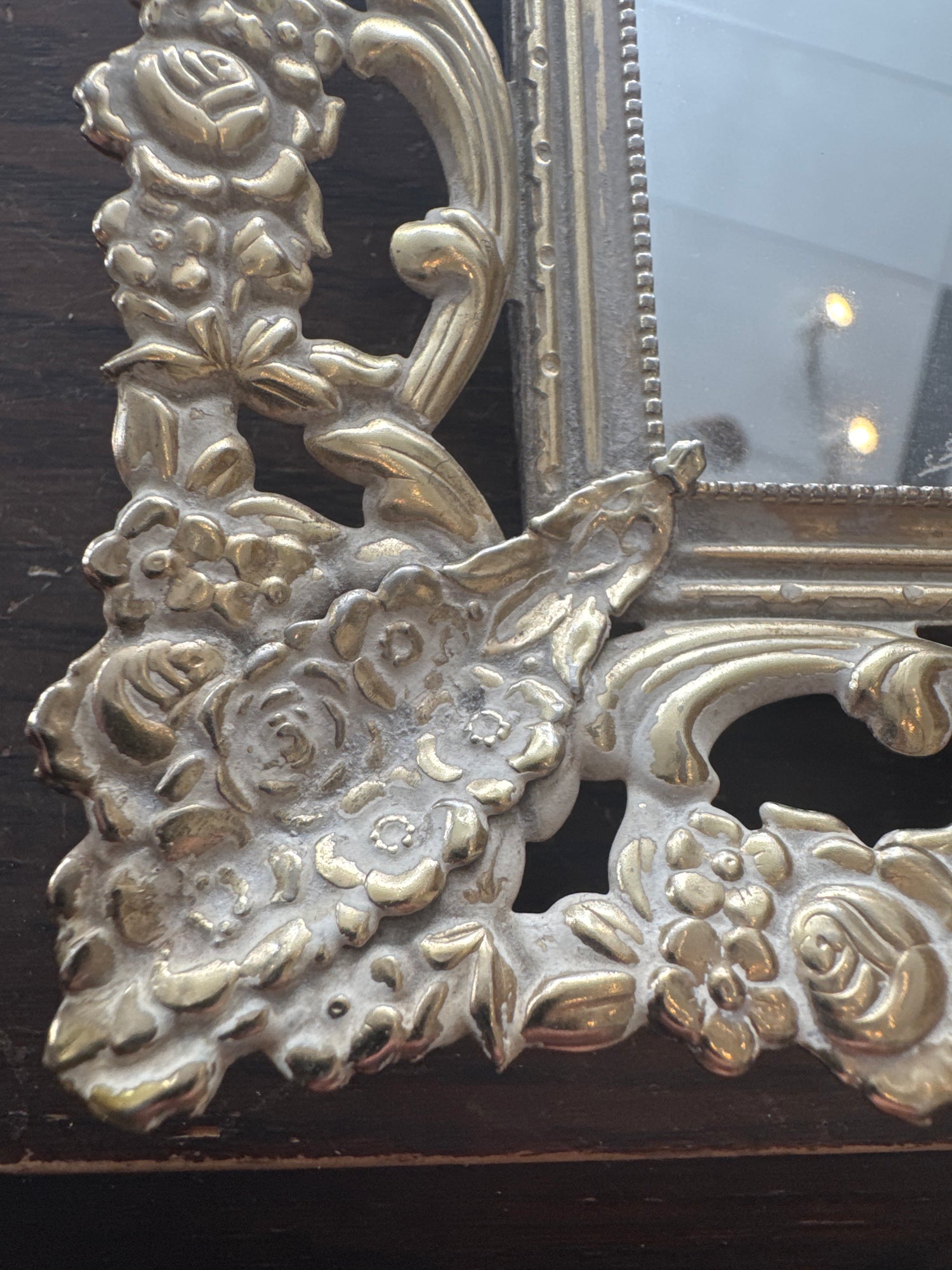 Miroir plateau vintage