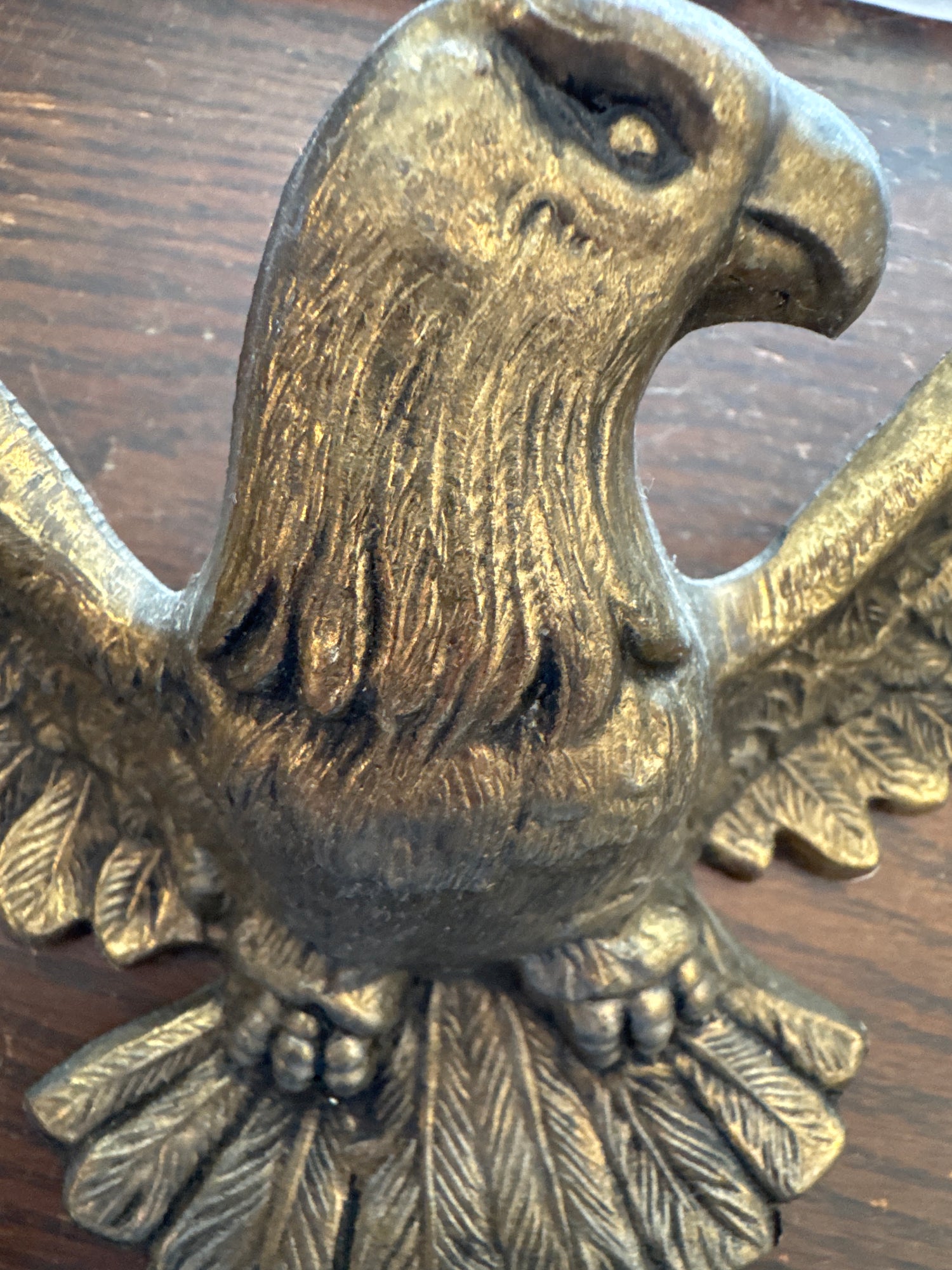 Brass American eagle