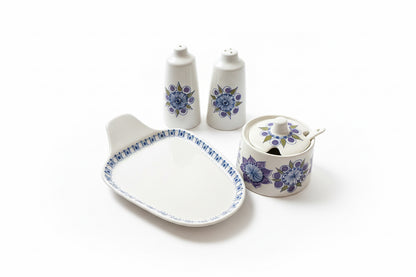 Ensemble huilier et vinaigrier « Lotte » Turi Design – Figgjo Flint, Norvège