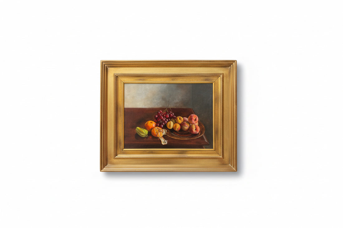 Vintage still life art by Roy Mandell
