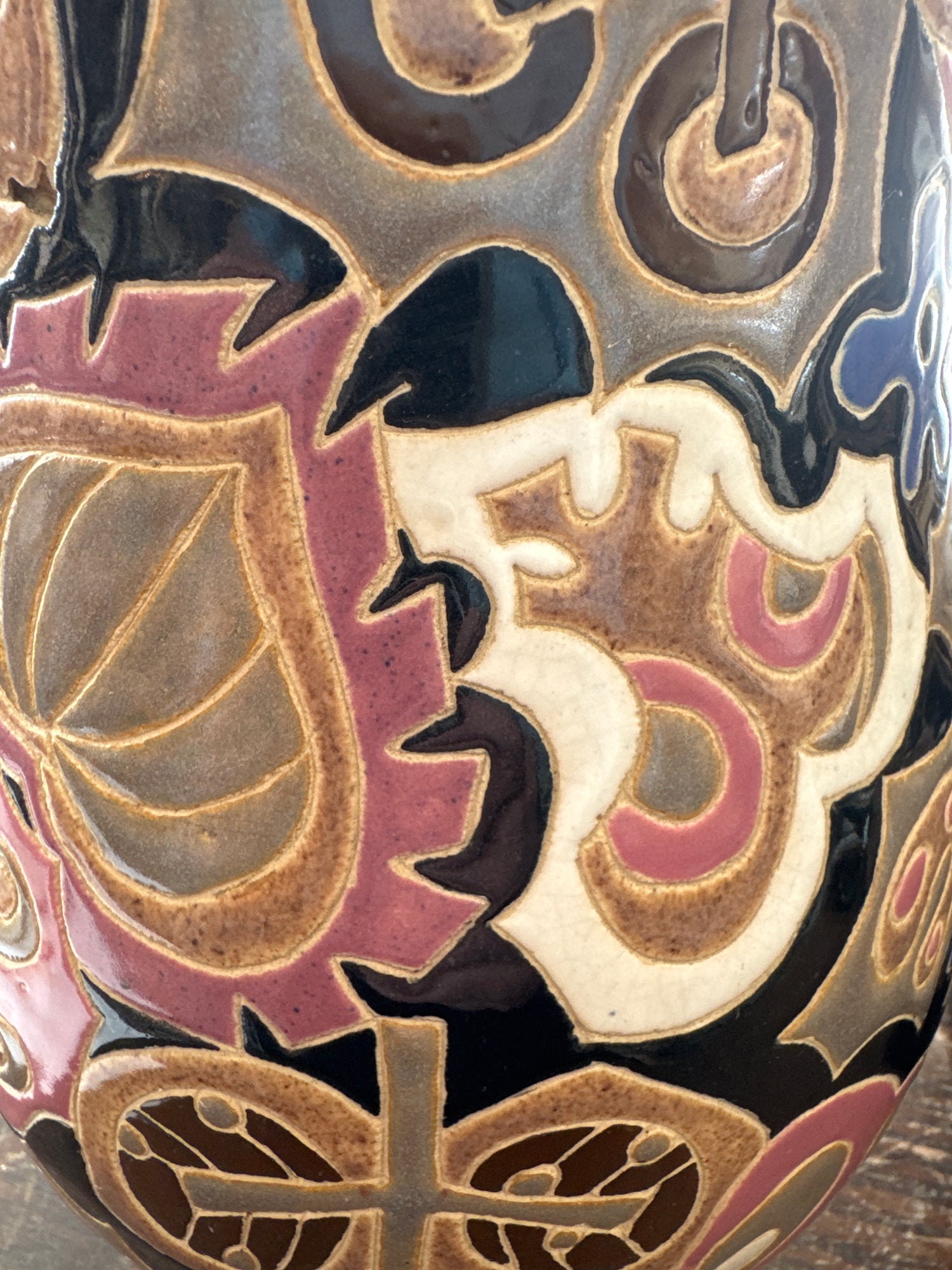 Paire de vases en céramique vietnamiens