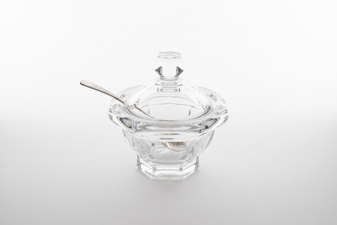 Baccarat Crystal Covered Jam Dish, Harcourt