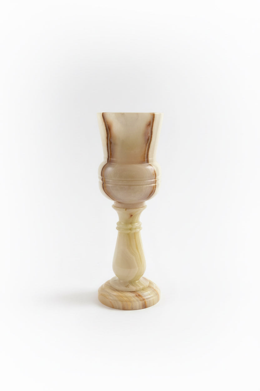 Lampe de table en onyx italien