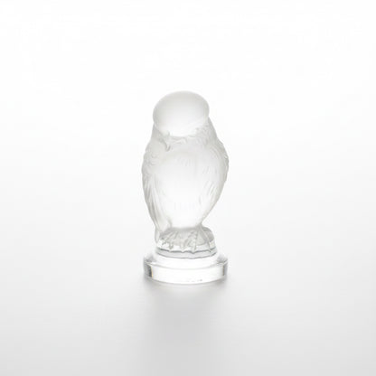 Lalique bird of pray letter seal figurine vintage France signed
