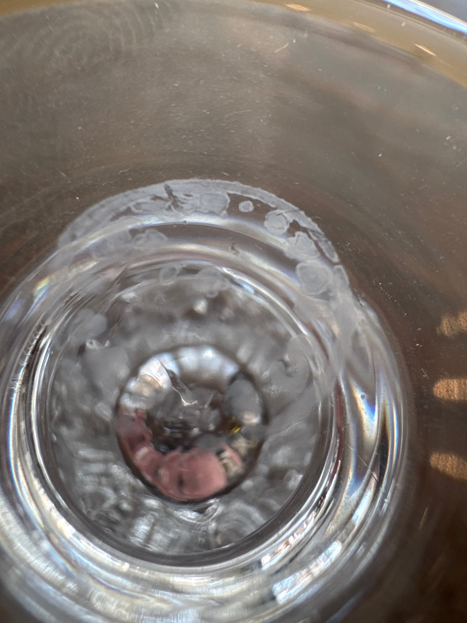 Verres à vin de Bordeaux Saint-Louis en cristal Lozère à liseré doré (lot de 7)