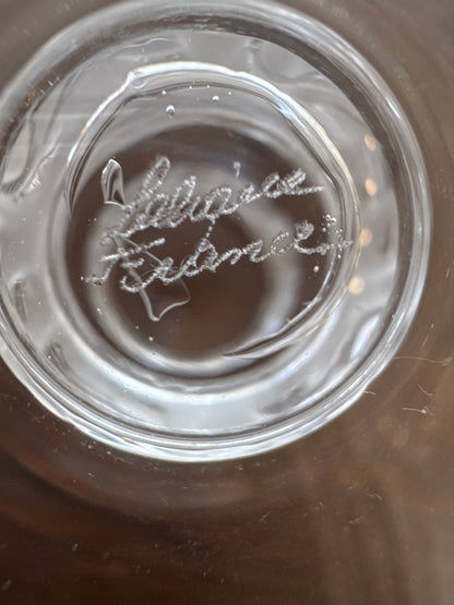 Coupe à champagne Lalique vintage en cristal (Lot de 10)