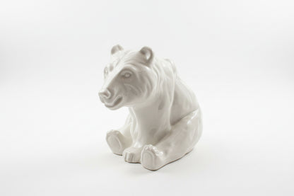 Ours polaire Lyngby Porcelain assis