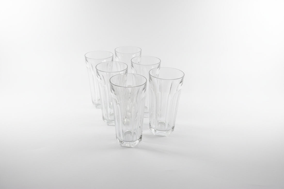Set of 6 Baccarat Long Drink Glasses, Harcourt