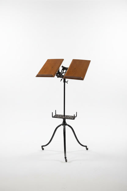 Pupitre de musique ancien réglable