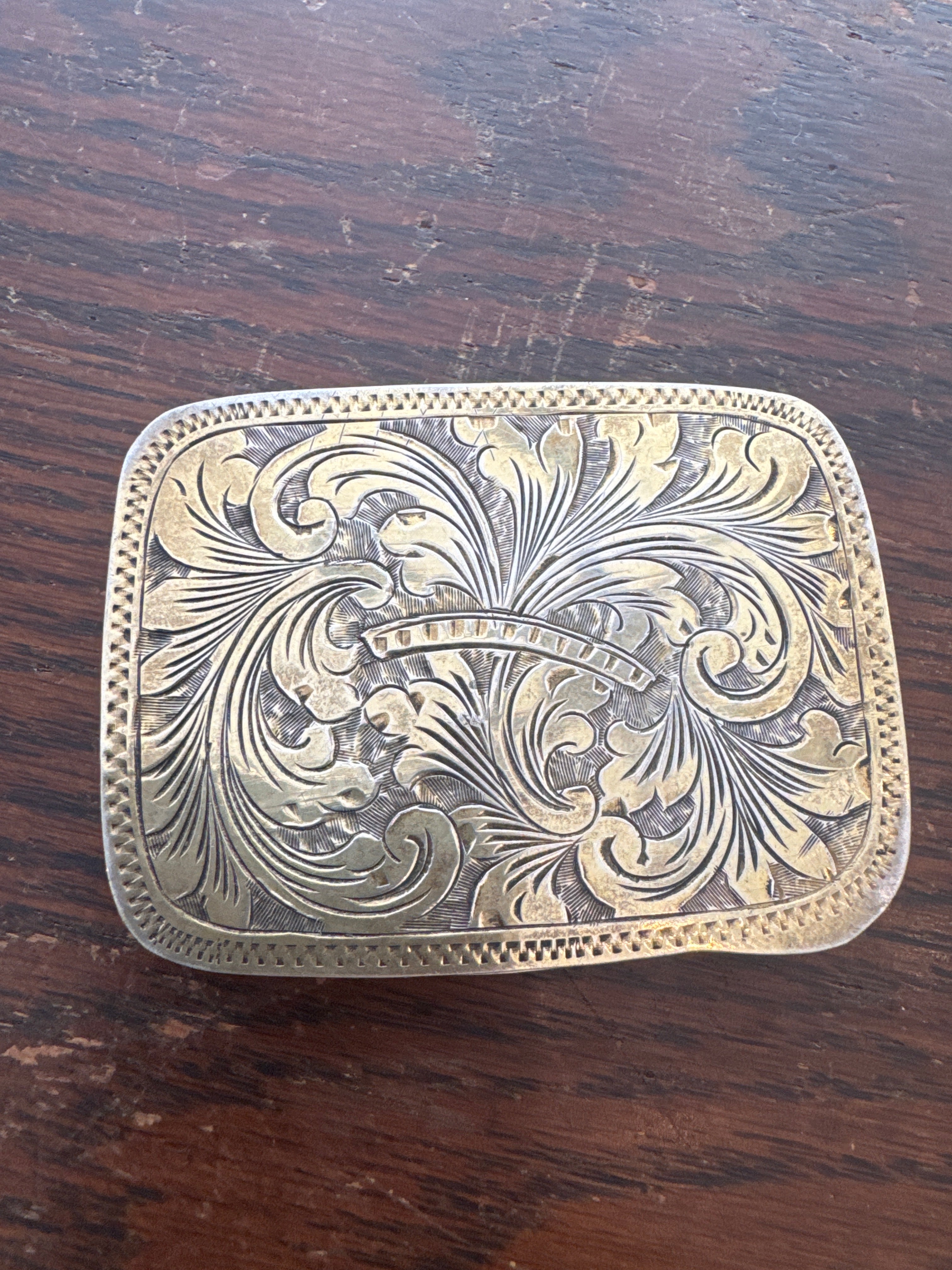 Antique Enamel Snuff Box
