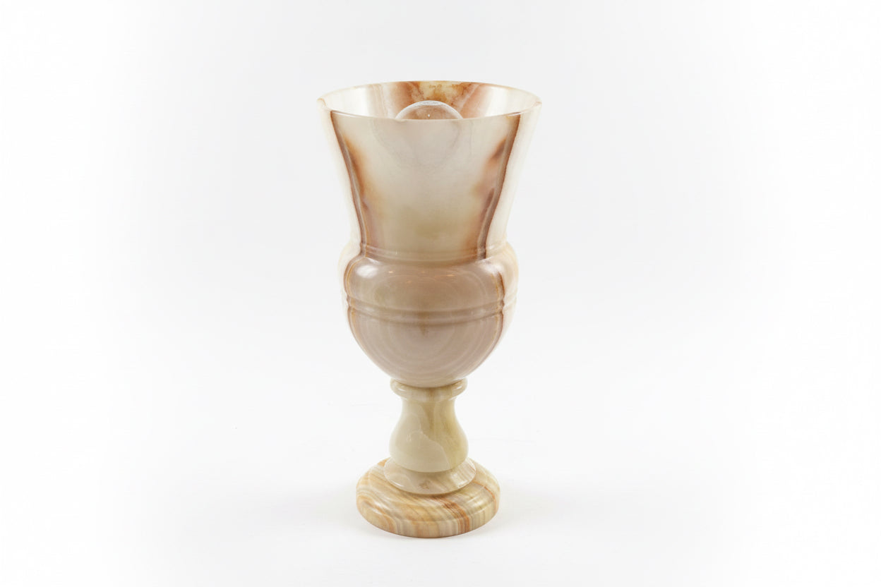 Lampe de table en onyx italien