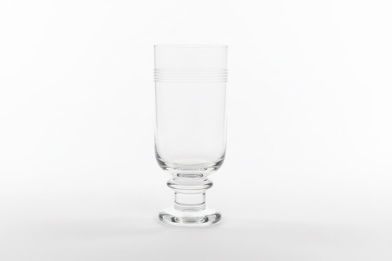 Lot de sept verres à pied en cristal Thomas