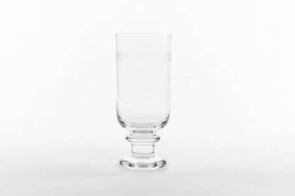 Lot de sept verres à pied en cristal Thomas