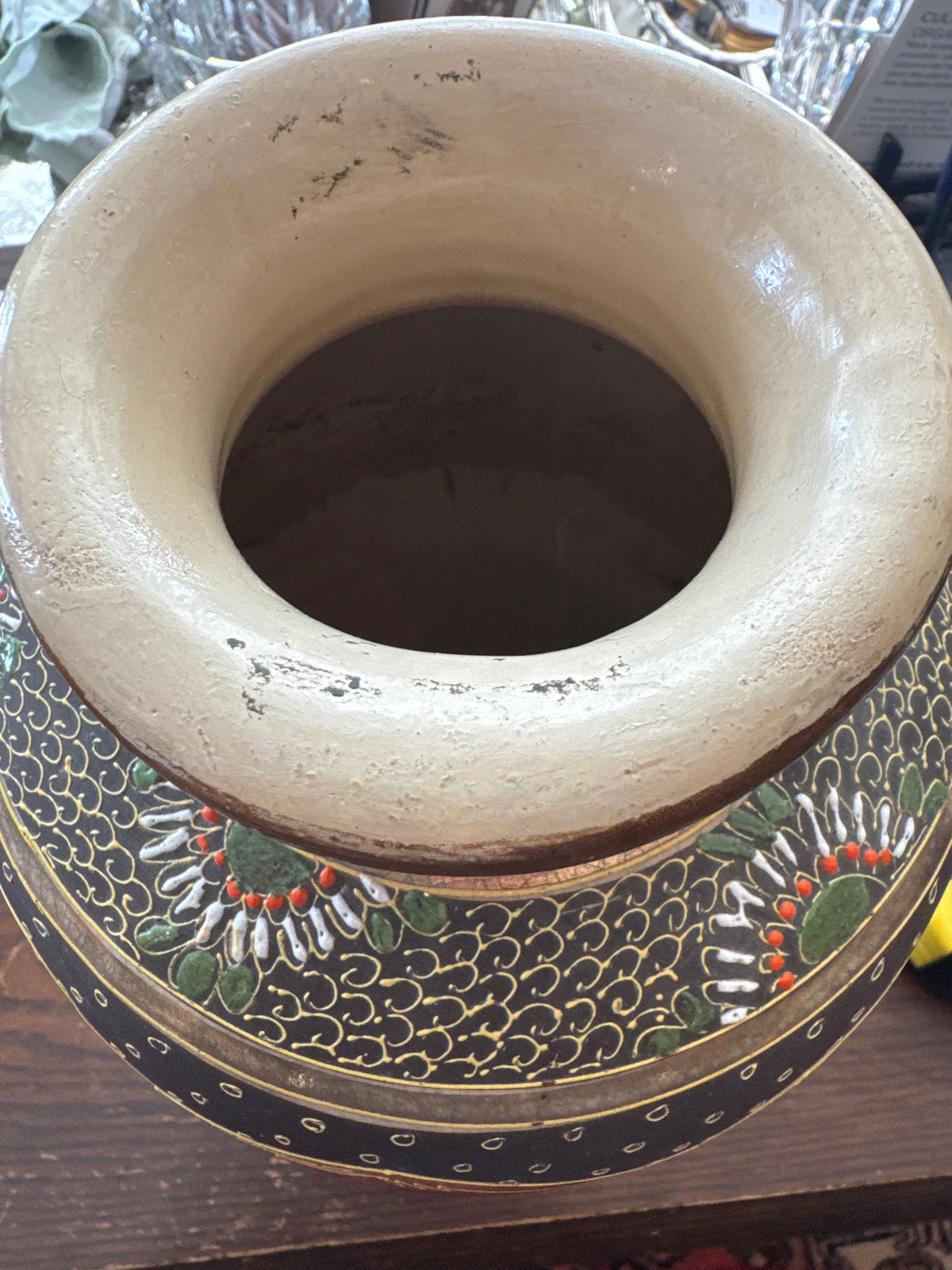 Vintage Japanese Satsuma-Style Vase