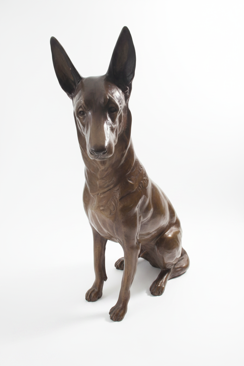 Vintage Rosenthal porcelain german shepherd