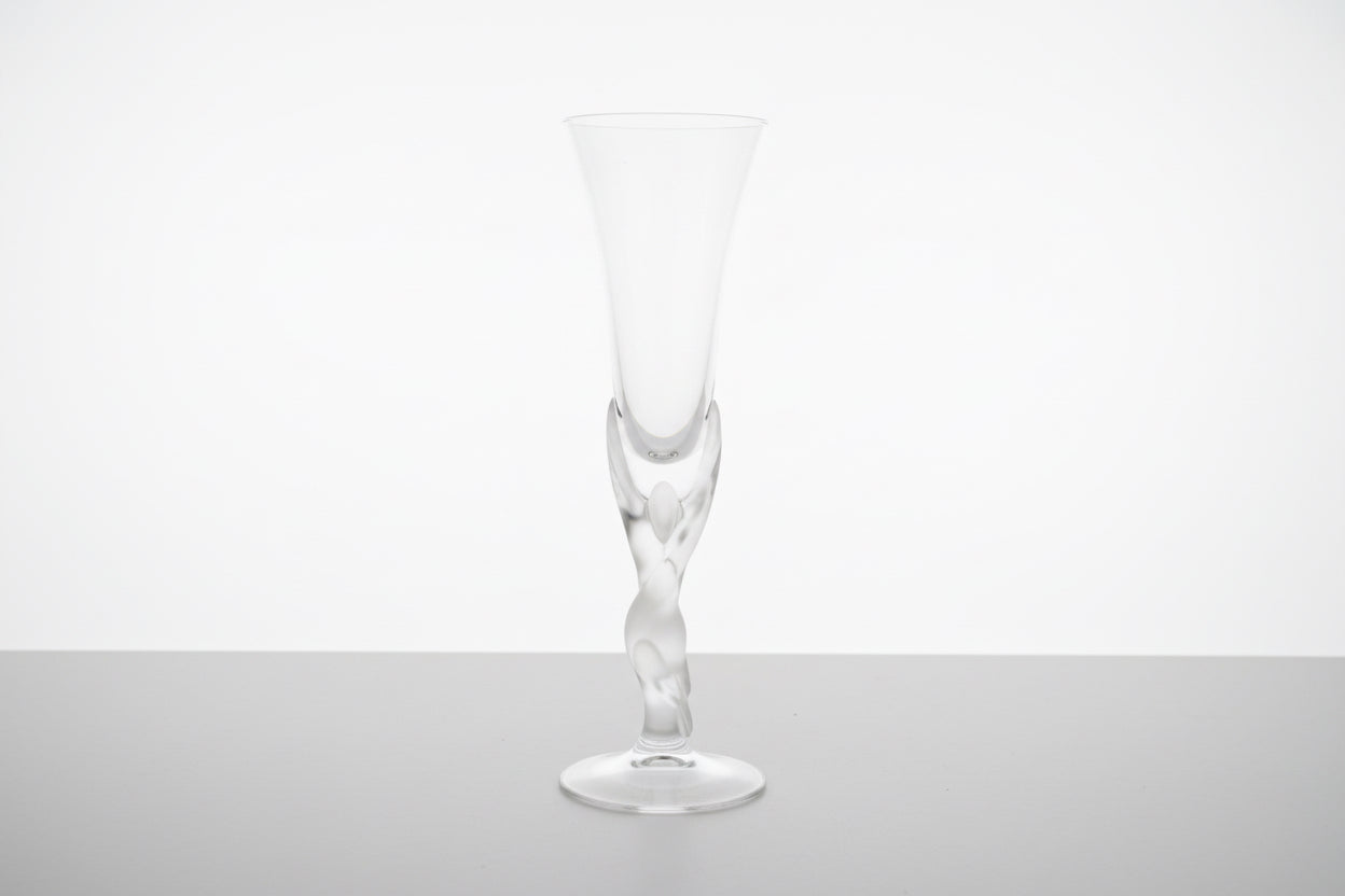 Verres à liqueur en cristal Fabergé Snow Doves vintage France, 1960 (lot de 6)