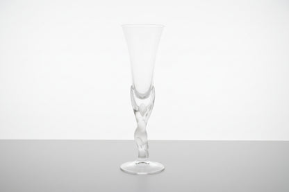 Verres à liqueur en cristal Fabergé Snow Doves vintage France, 1960 (lot de 6)