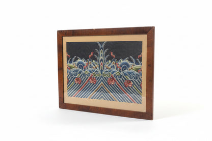 Framed Vintage Chinese Silk Embroidery