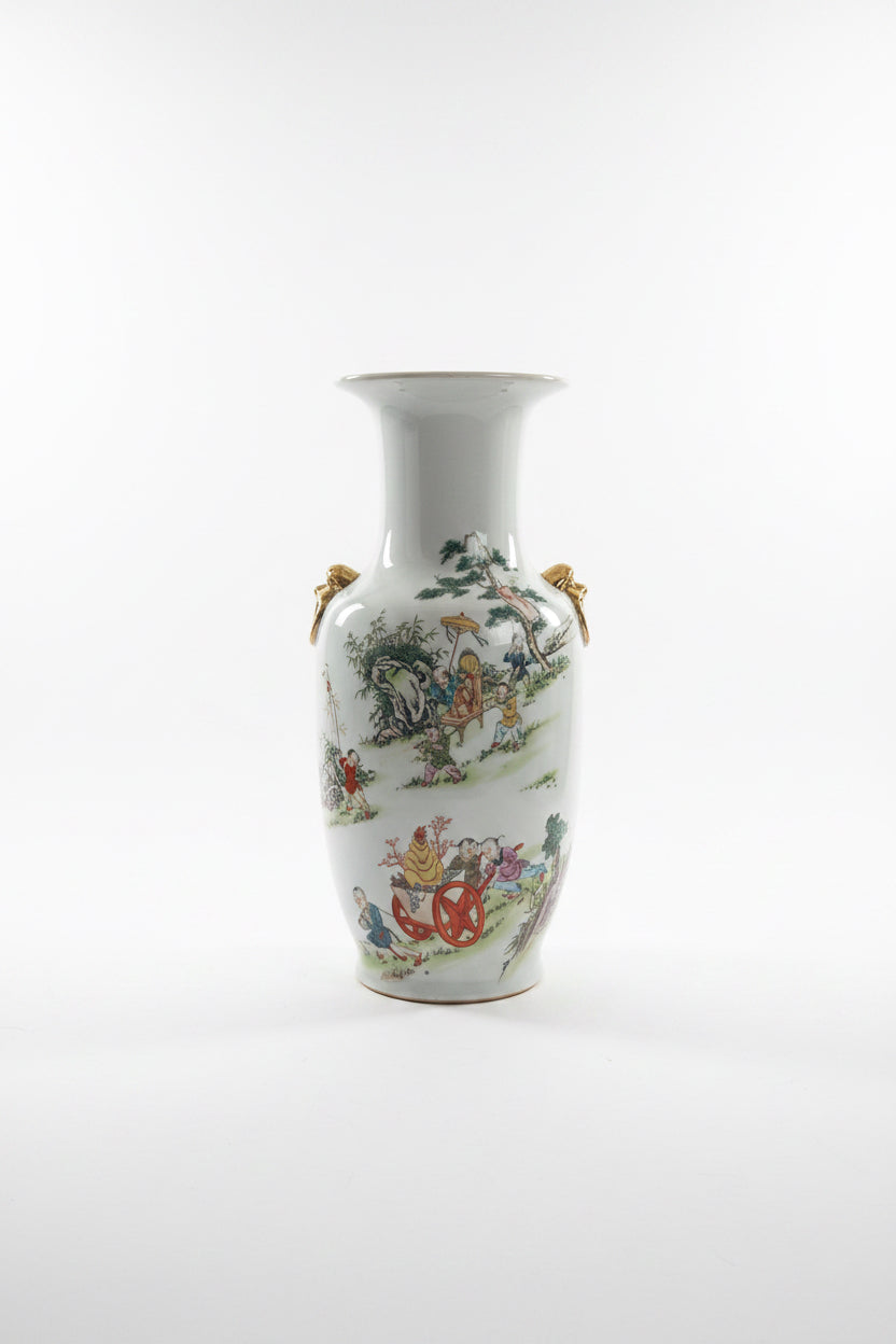 Chinese Famille Rose Porcelain Vase