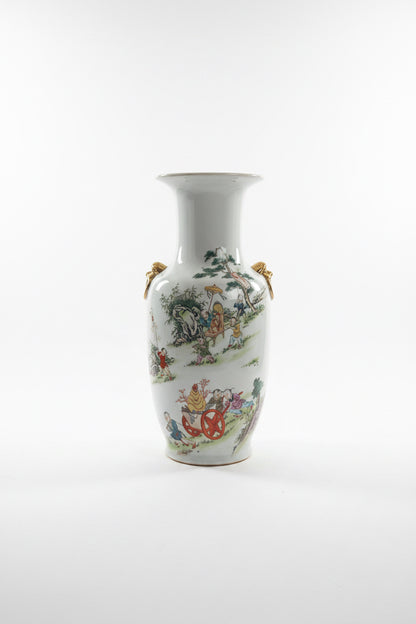 Chinese Famille Rose Porcelain Vase