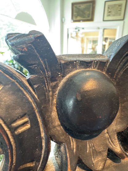 Victorian Carved Walnut Artist&