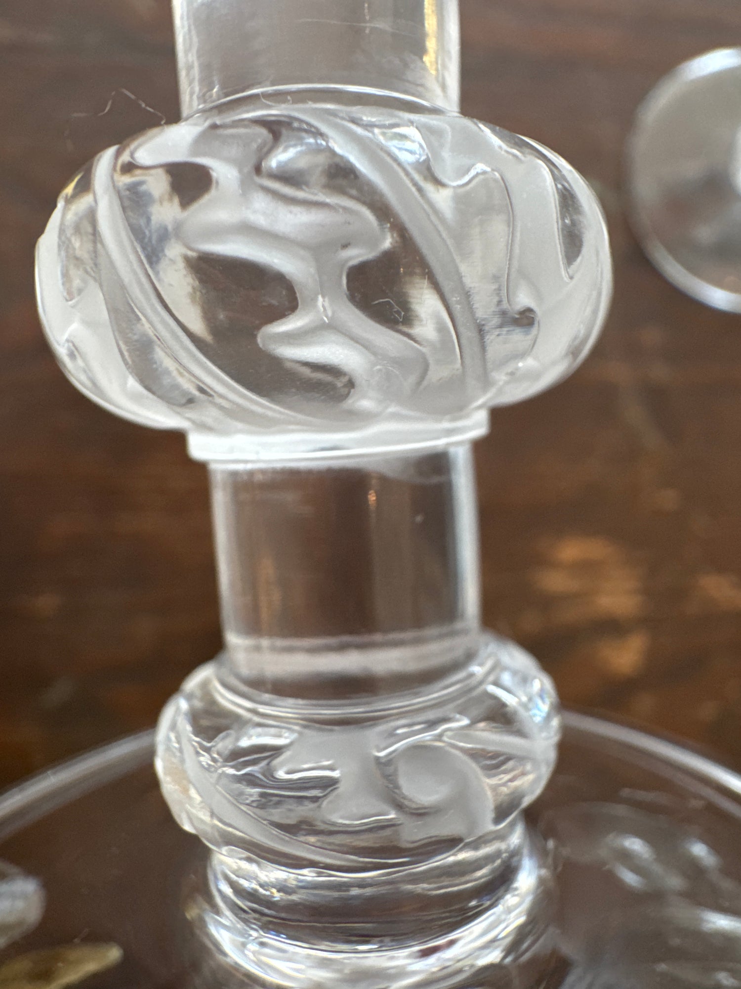 Coupe à champagne Lalique vintage en cristal (Lot de 10)