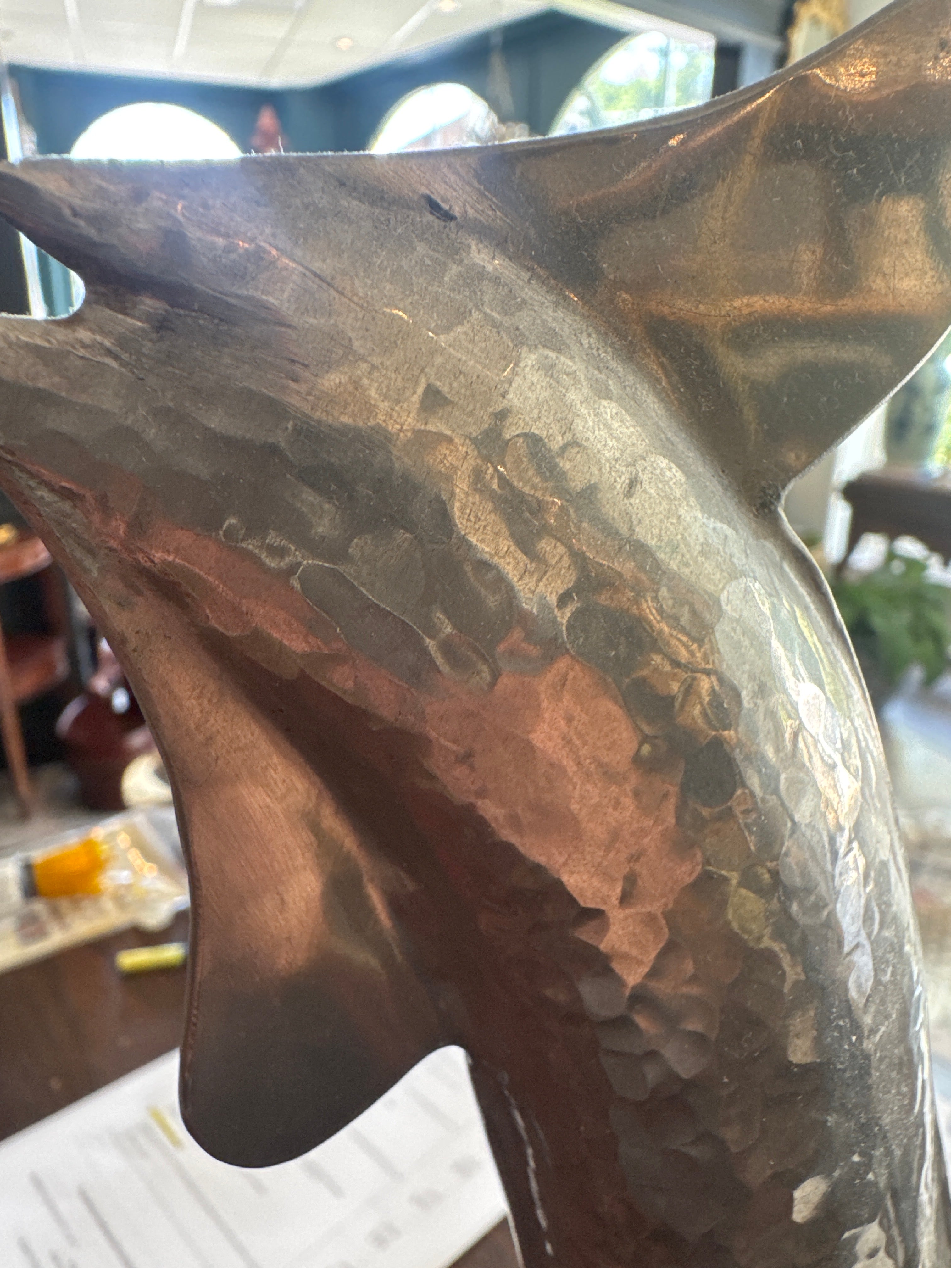 Simard-Gauthier Pewter Rooster Sculpture