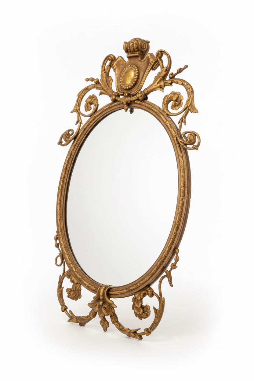 Antique 18th century Adam style gilt mirror
