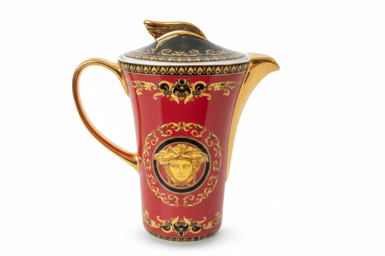 Full Service for 8 of Rosenthal for Versace in Medusa Red