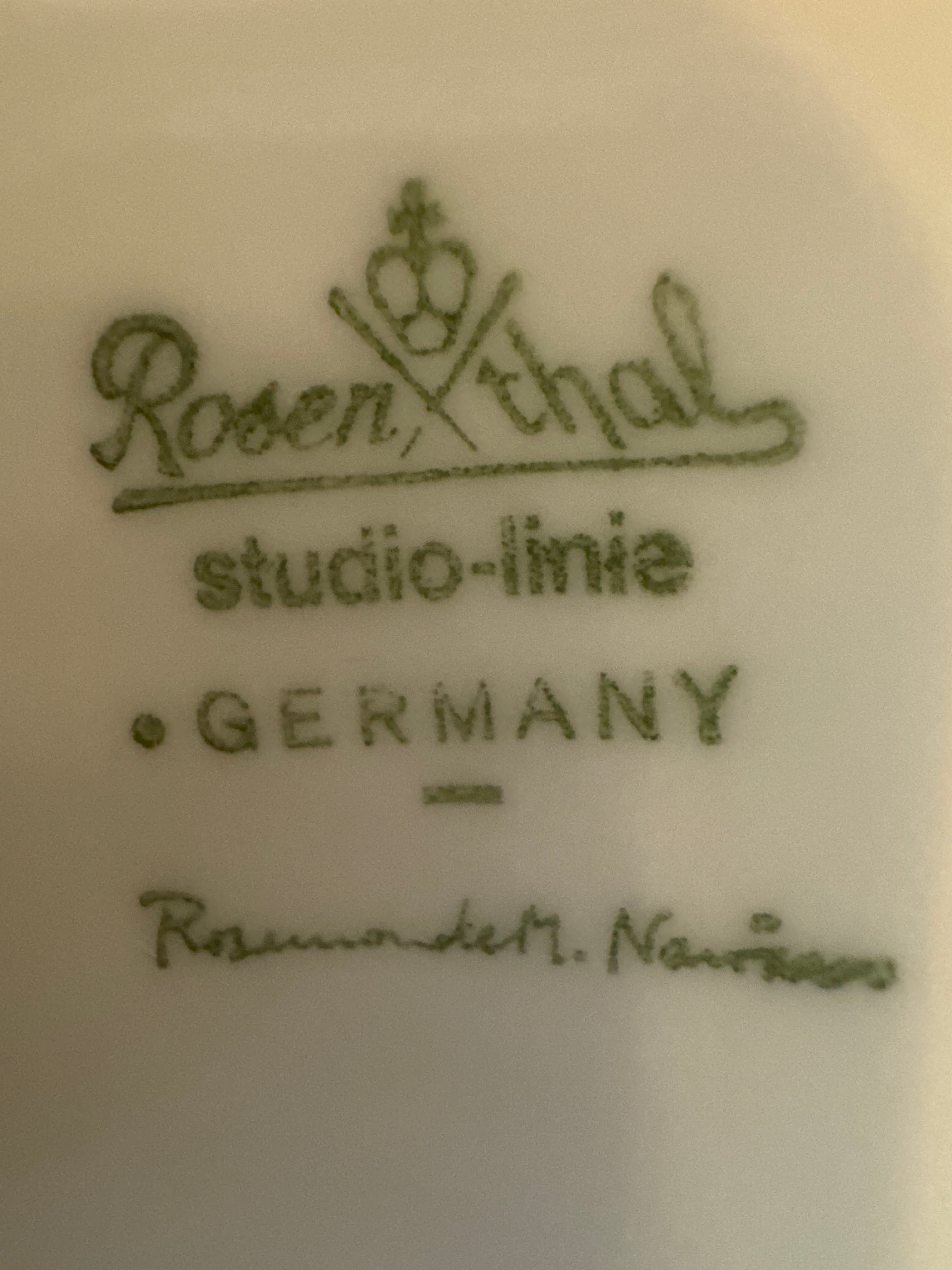Porcelain Vase, from Studio-line. Rosenthal