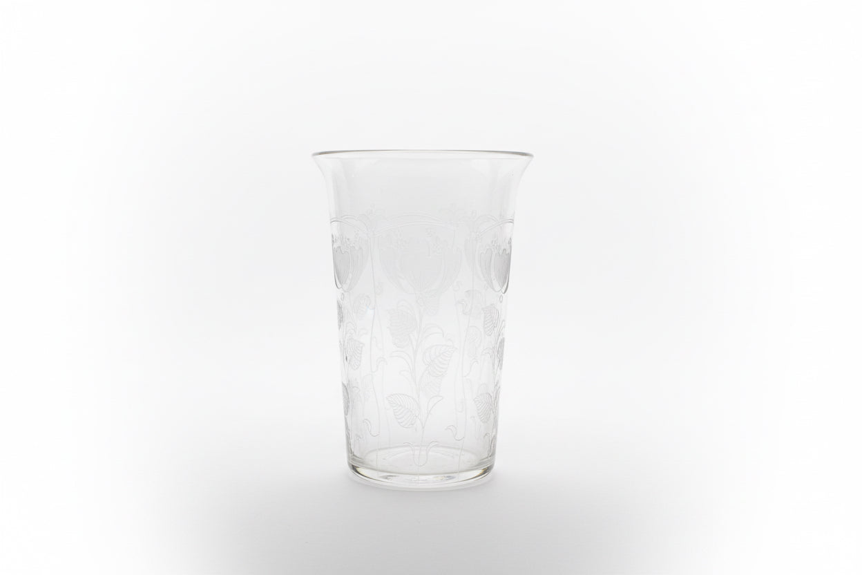Lot de 10 verres en cristal taillé Webb Corbett du XIXe siècle, 5 de chaque taille.