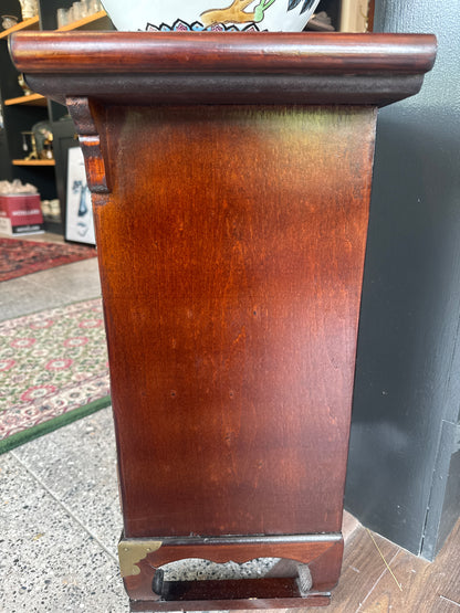 Vintage Korean Cabinet with Brass Hardware