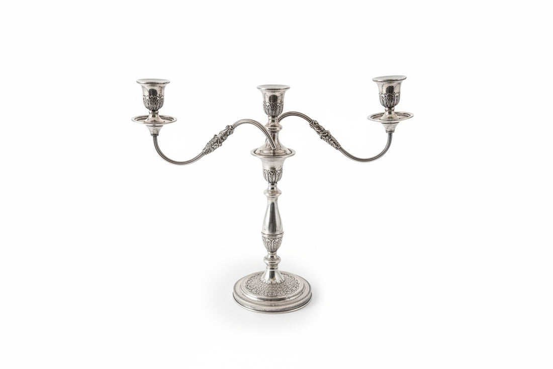Vintage Silver-plated Candelabra