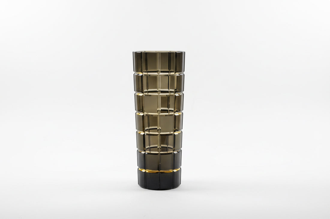 Rosenthal Smoky Crystal Vase