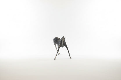 Sculpture de cheval vintage en papier mâché par Patricia Barrowman