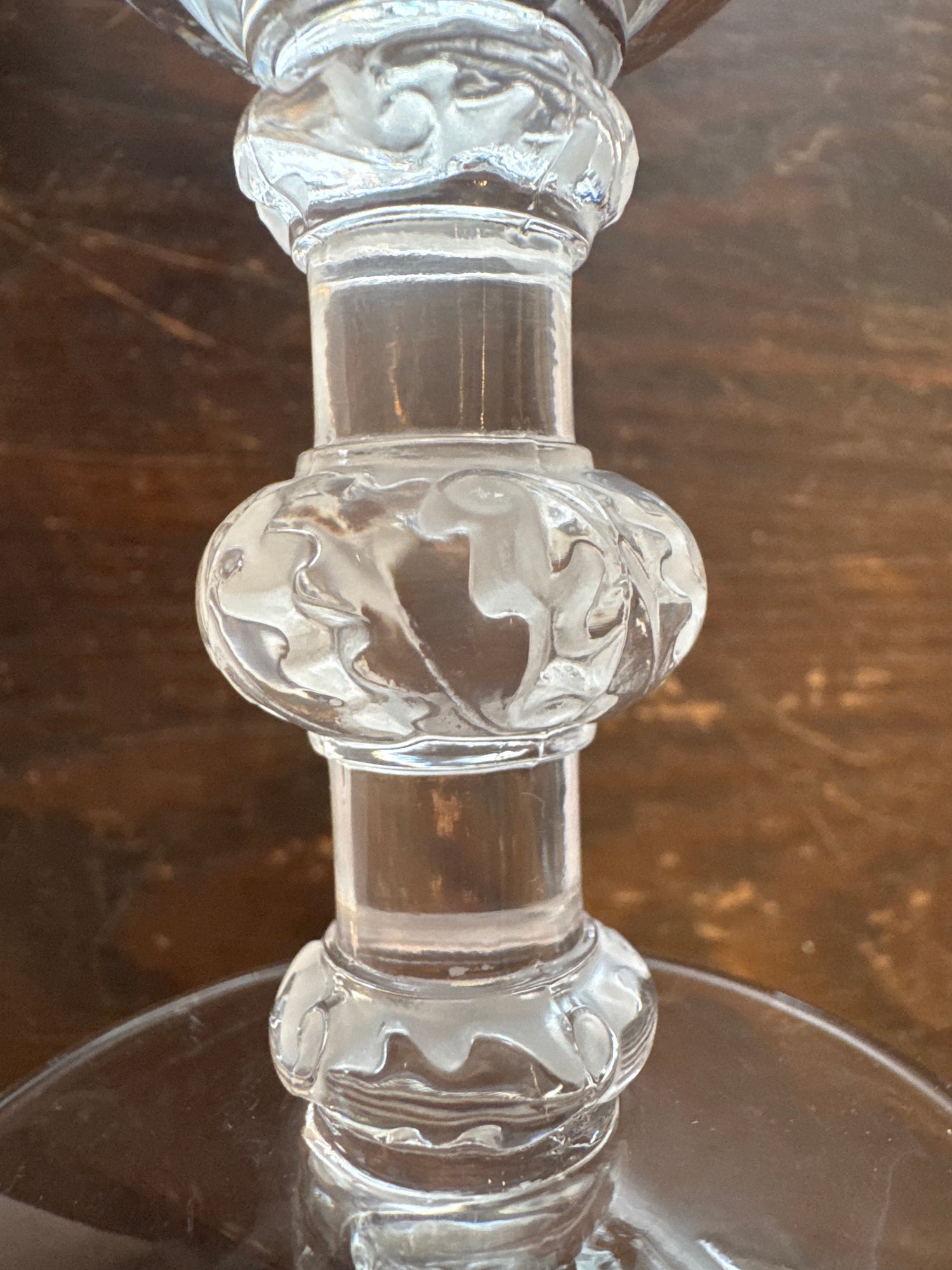 Verres à vin Lalique vintage (ensemble de 6)