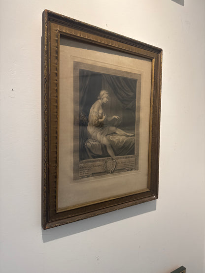 Série de gravures anciennes (Paris), env. 1790. Gravure sur cuivre d&
