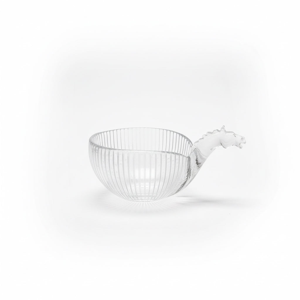 Coupe vintage à tête de cheval par Kosta Boda, Kjell Engman
